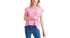 Black Tape Petite Cotton Flutter Sleeve Top